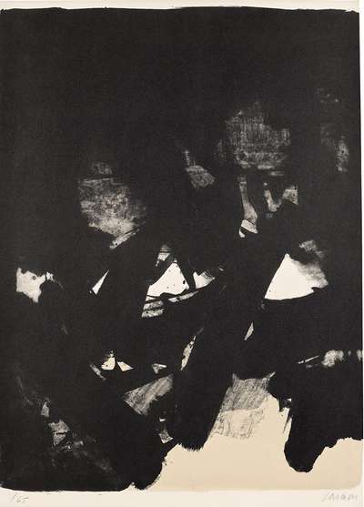 Lithographie No. 13 - Signed Print by Pierre Soulages 1964 - MyArtBroker
