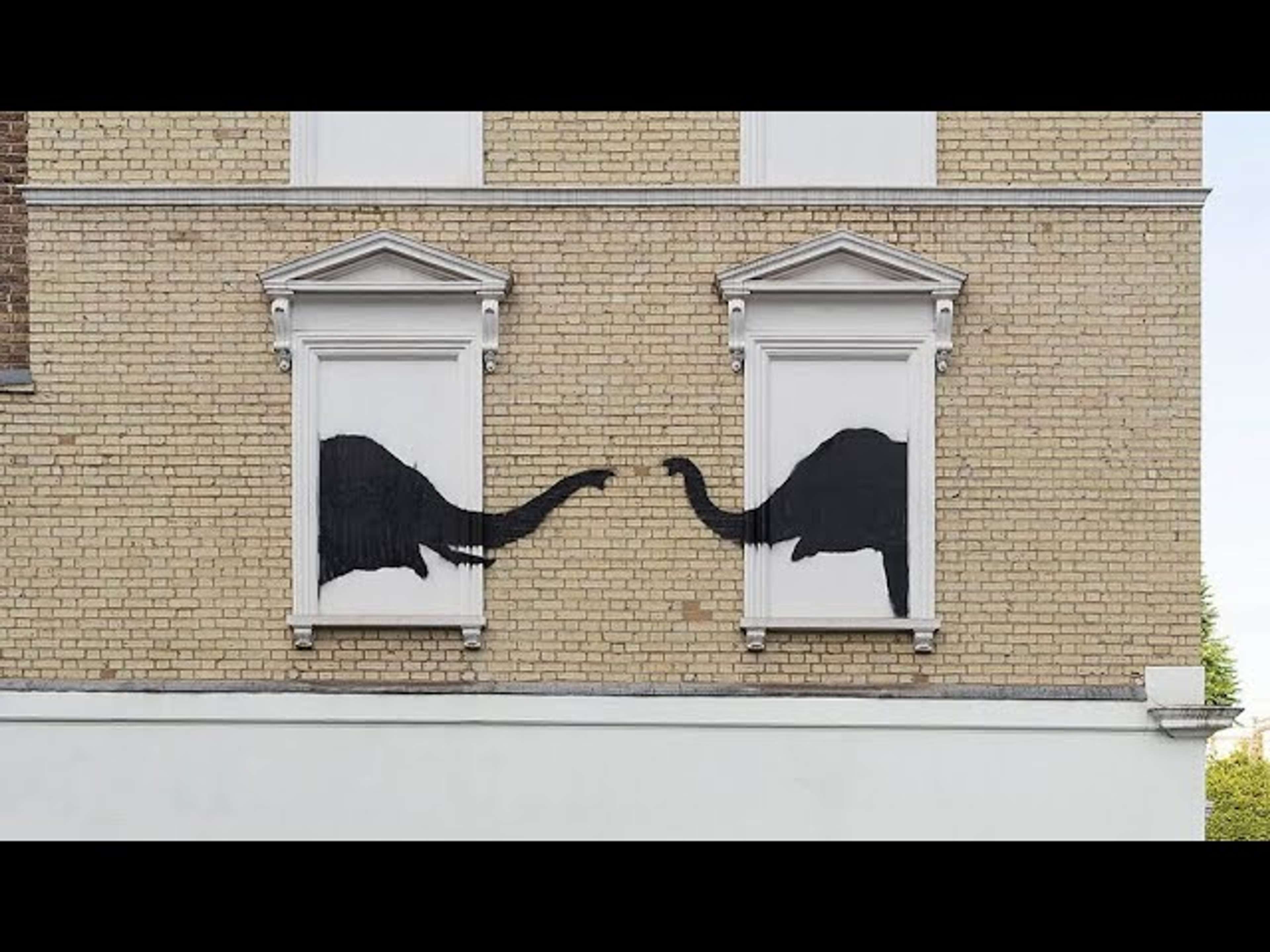 Les spécialistes de Banksy sur ITV News : Les fresques murales d'animaux de Banksy à Londres