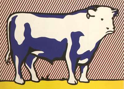 Bull VII - Signed Print by Roy Lichtenstein 1973 - MyArtBroker
