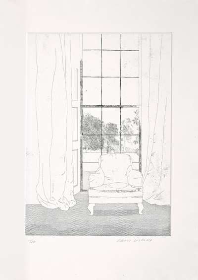 Home - Signed Print by David Hockney 1969 - MyArtBroker