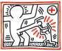 Keith Haring: Three Lithographs 1 - Signed Print