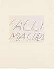 Callimachus - Signed Print