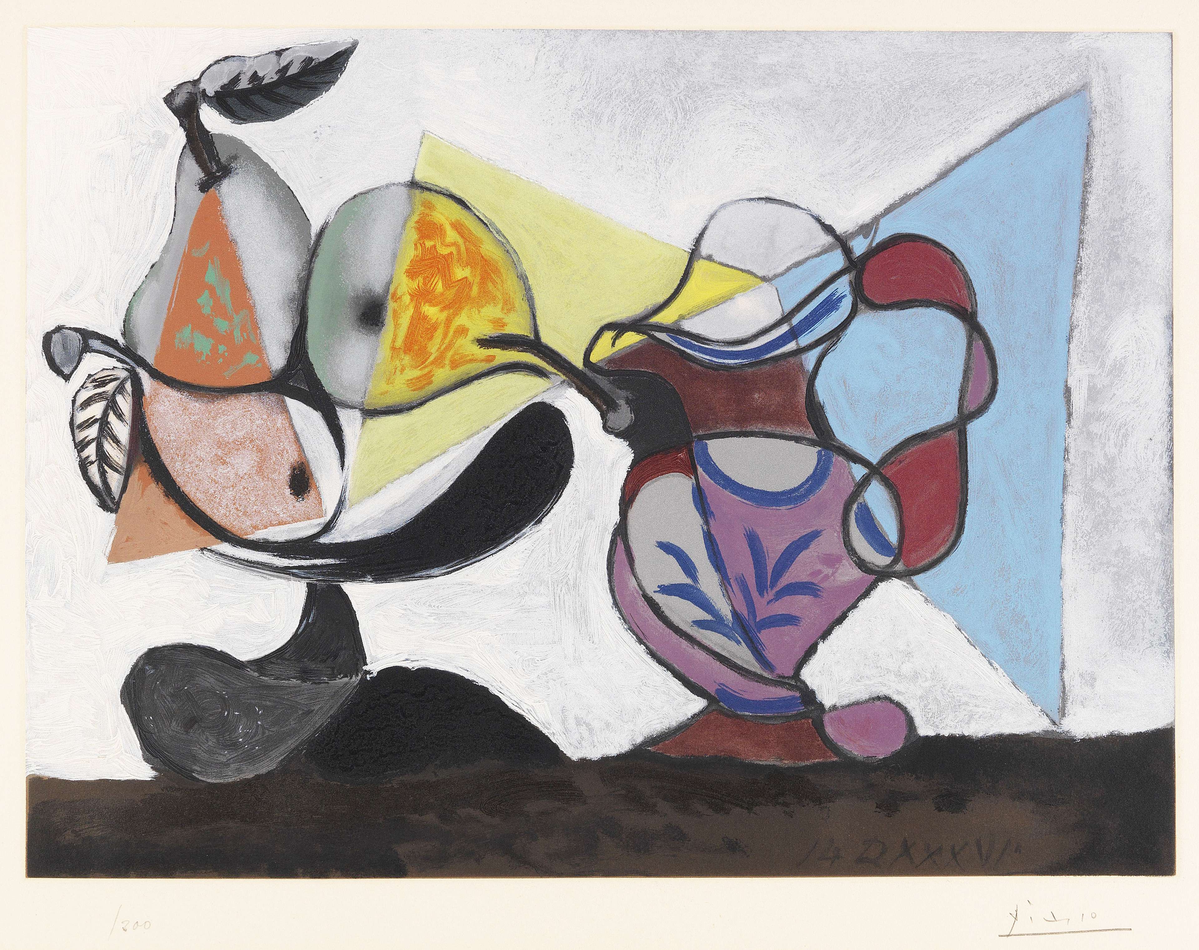 Nature Morte Aux Poires Et Au Pichet par Pablo Picasso - MyArtBroker