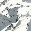 Schweizer Alpen II - B2 - Signed Print