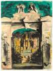 Harlaxton Through The Gate - Signed Print