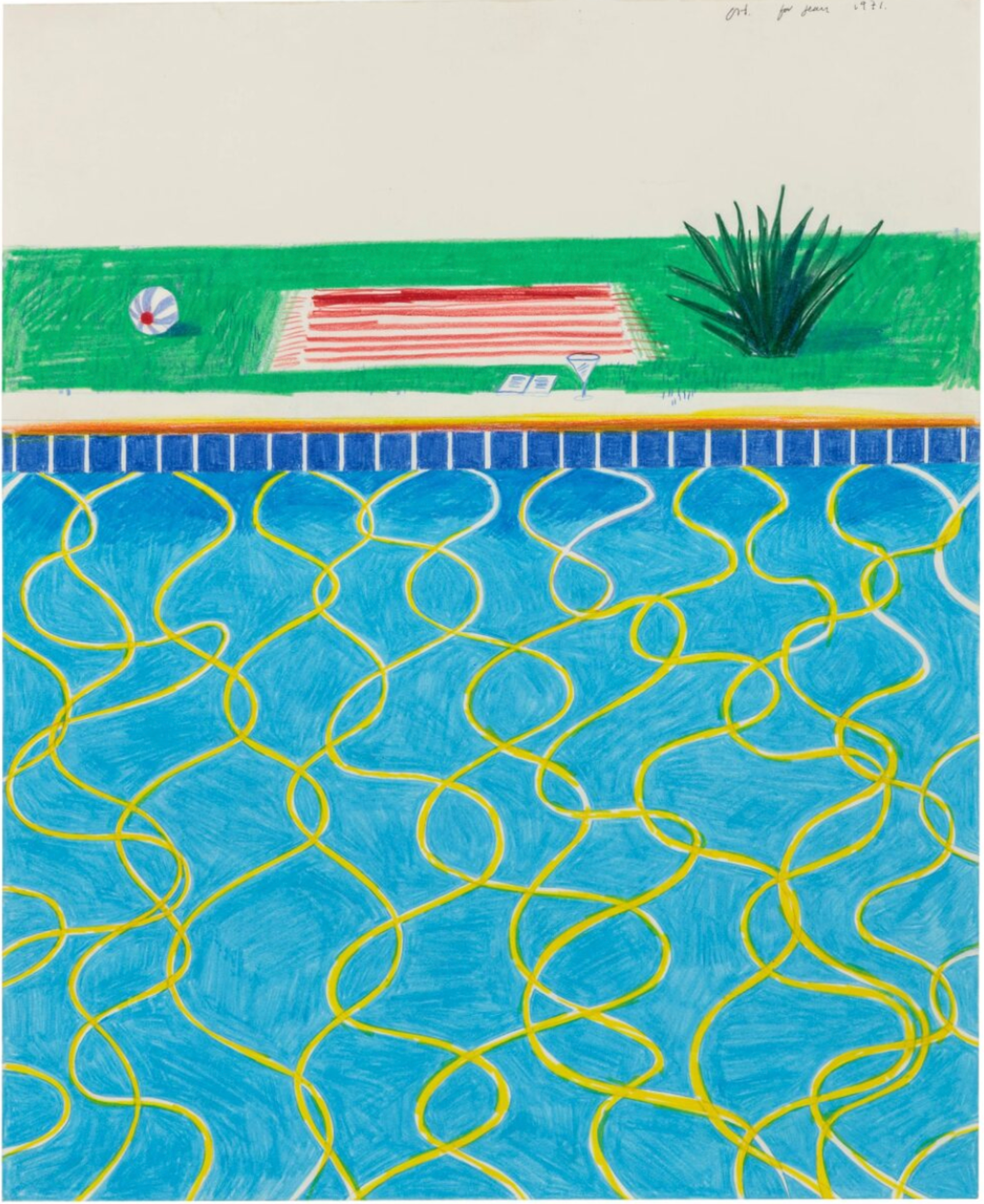 Quantité extrêmement limitée : les œuvres « Swimming Pools » de David Hockney