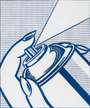 Roy Lichtenstein: Spray Can - Signed Print