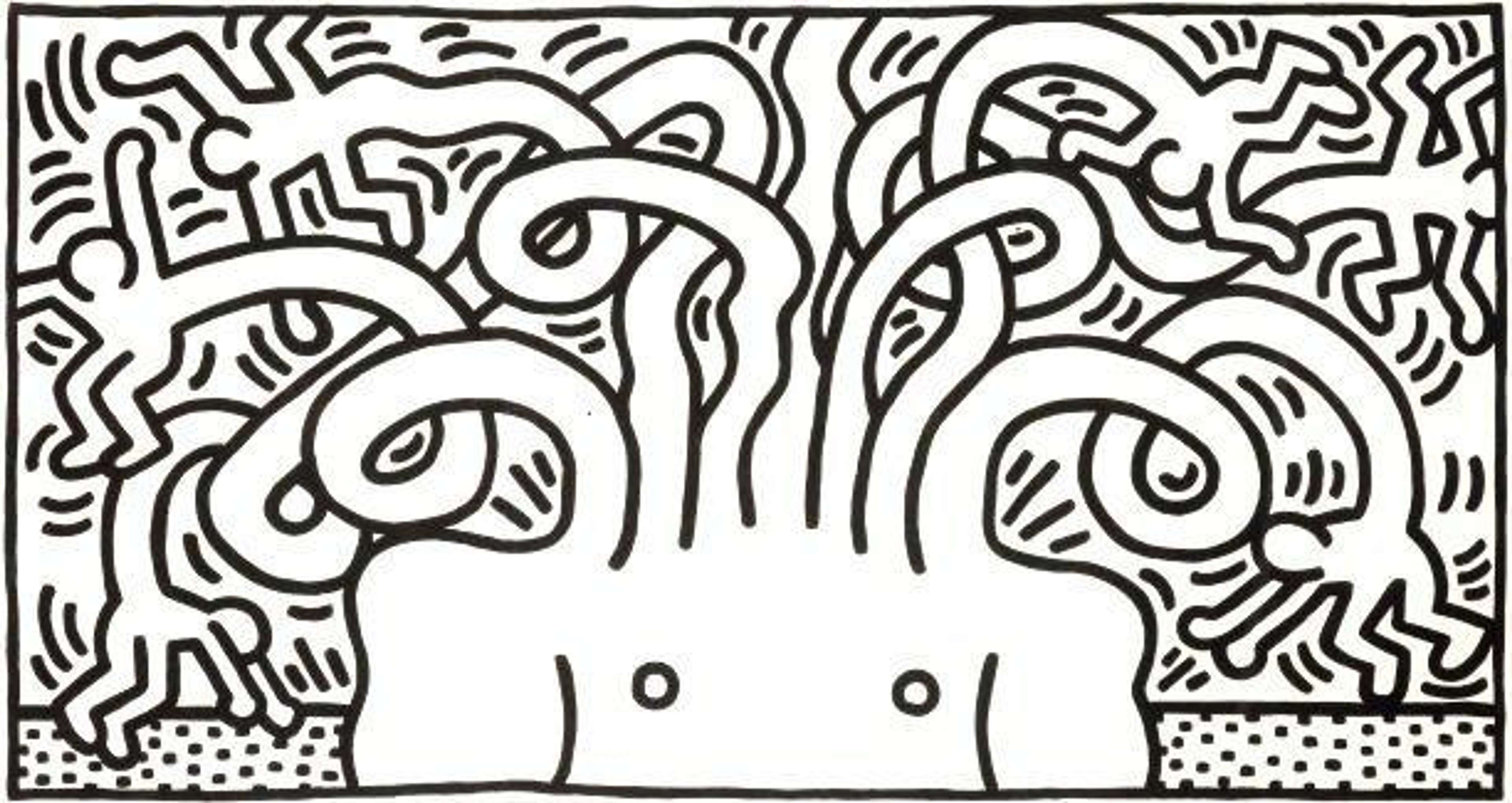 « Medusa Head » par Keith Haring - MyArtBroker