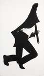 Robert Longo: Frank - Signed Print