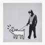 Banksy: Choose Your Weapon (silver) - Signed Print