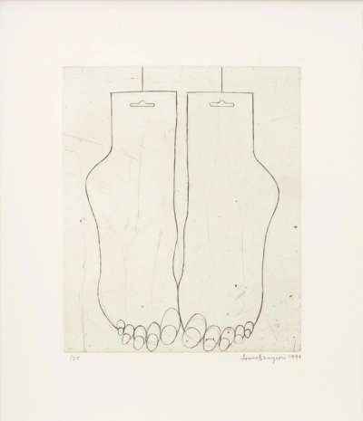 Feet - Signed Print by Louise Bourgeois 1999 - MyArtBroker