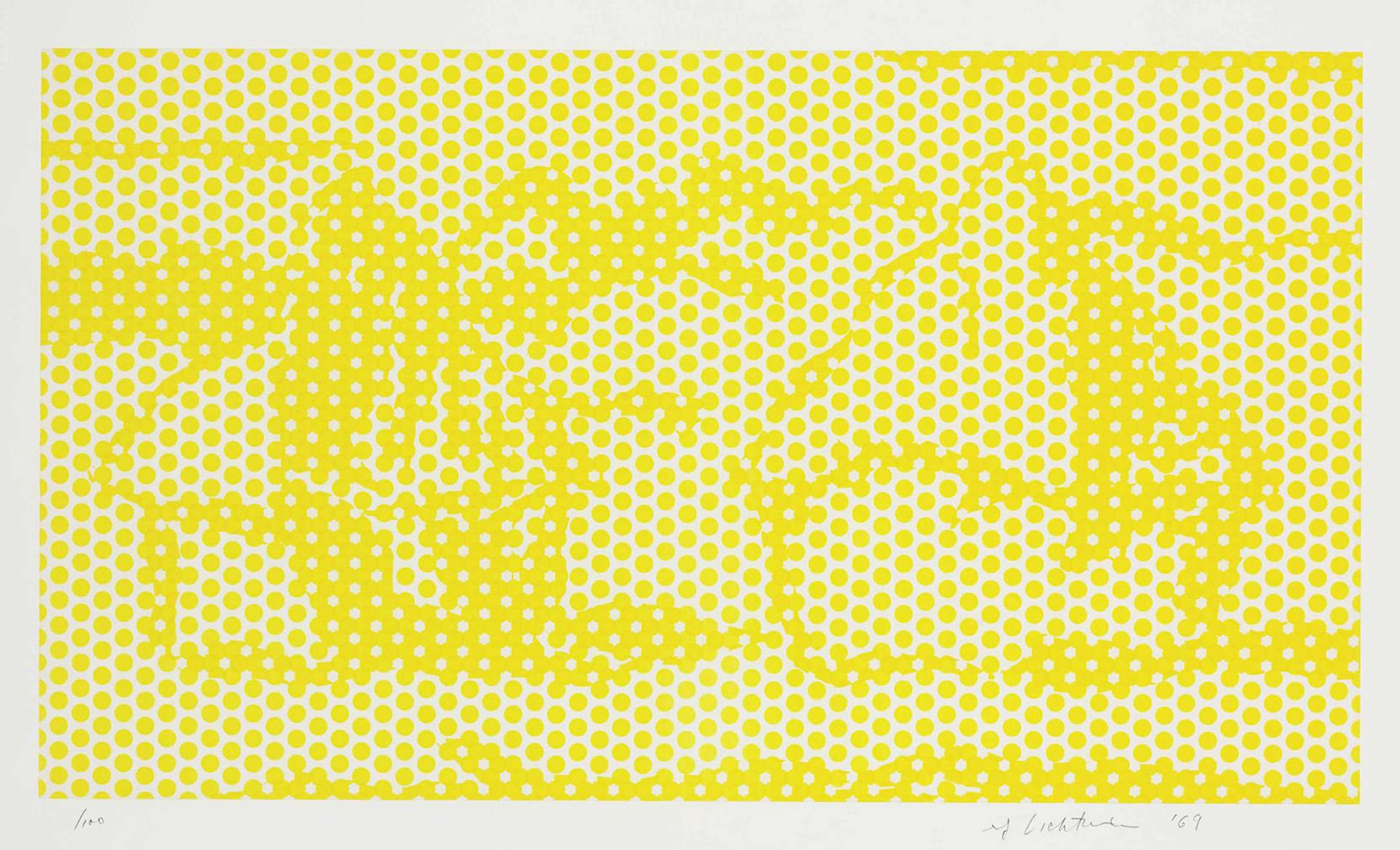 Haystack #1 - Signed Print by Roy Lichtenstein 1969 - MyArtBroker