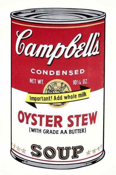 Campbell's Soup II, Oyster Stew (F. & S. II.60) - Signed Print by Andy Warhol 1969 - MyArtBroker