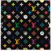 Eye Love Superflat (black) - Signed Print