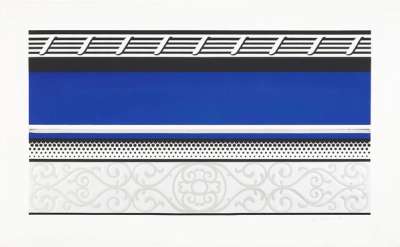 Entablature VII - Signed Print by Roy Lichtenstein 1976 - MyArtBroker