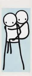 Onbu (blue) - Signed Print