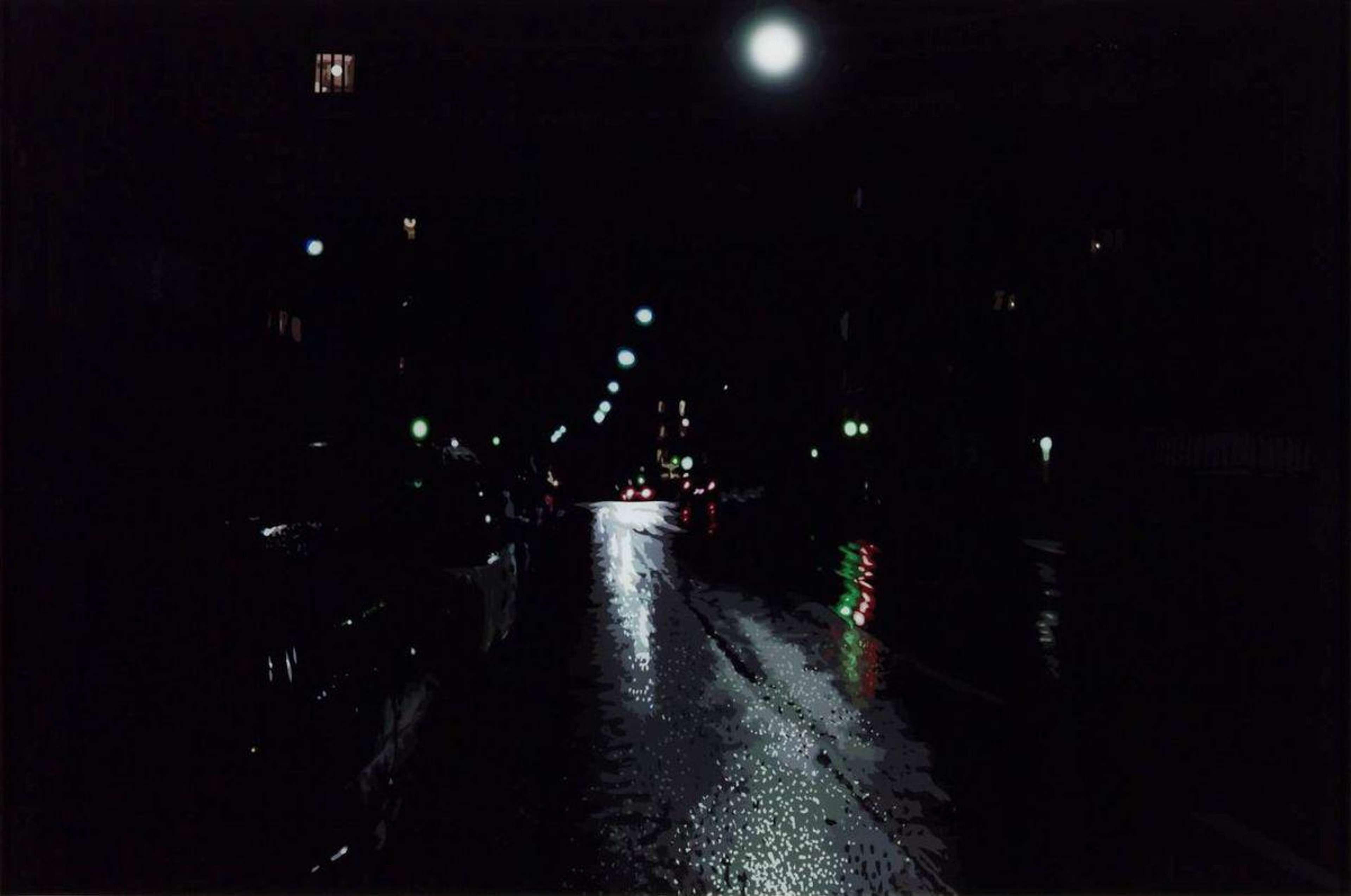 Rain Footsteps Siren de Julian Opie