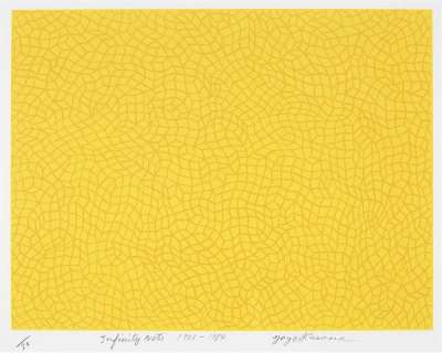 Infinity Nets - Signed Print by Yayoi Kusama 1984 - MyArtBroker