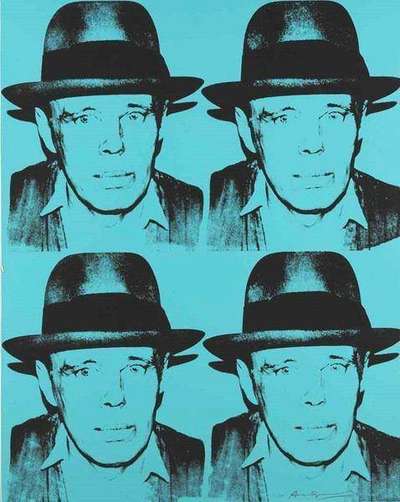 Joseph Beuys (F. & S. II.242) - Signed Print by Andy Warhol 1980 - MyArtBroker