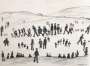 L S Lowry: Sunday Afternoon - Signed Print