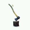 Banksy™ x Escif - Axe - Mixed Media