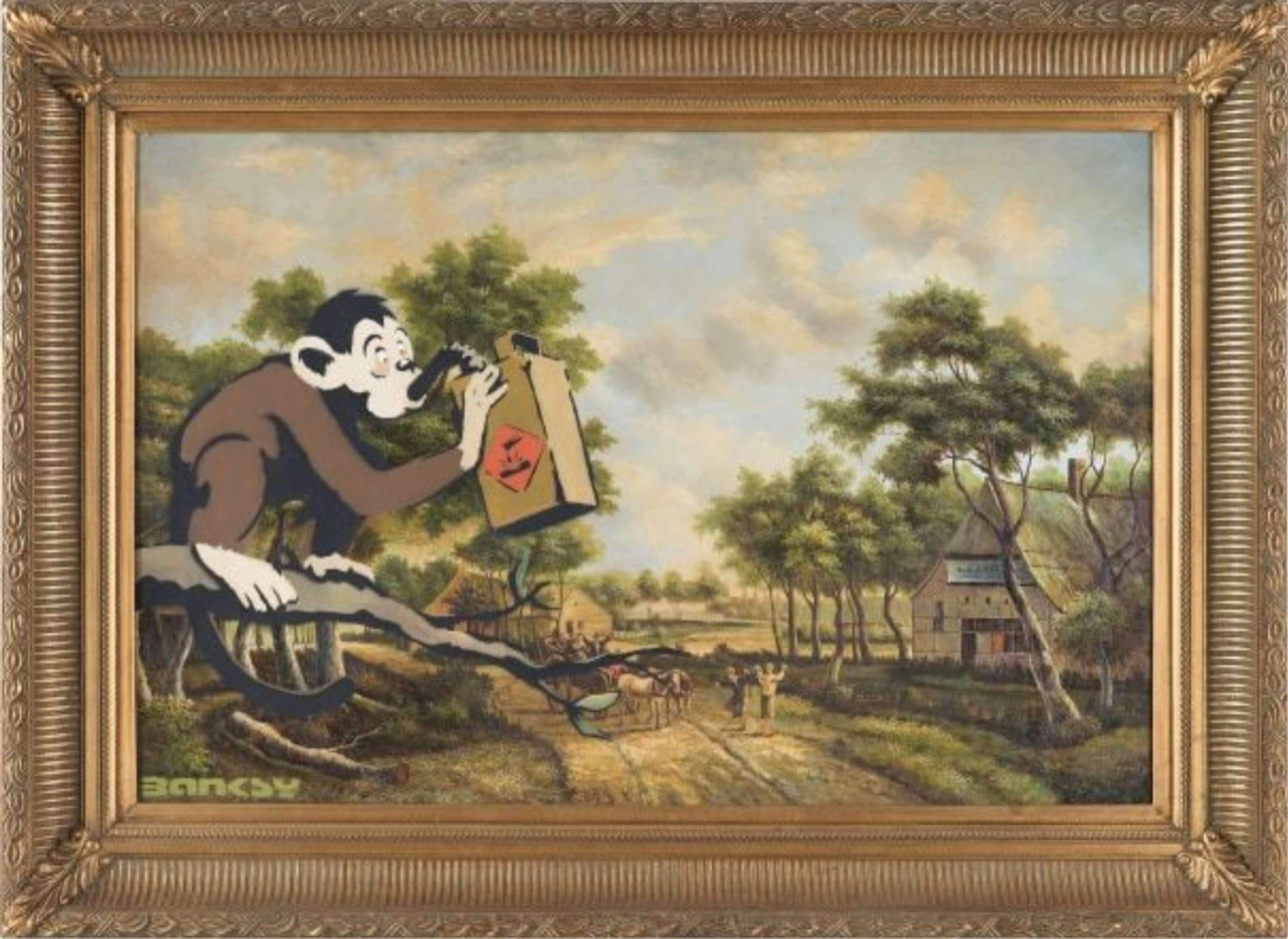 Monkey Poison de Banksy - MyArtBroker