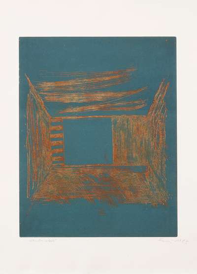 Sujet 7 - Signed Print by Gunther Forg 1985 - MyArtBroker