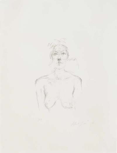 Buste II - Signed Print by Alberto Giacometti 1960 - MyArtBroker