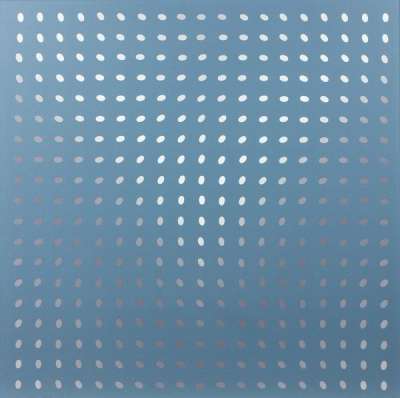 Nineteen Greys D - Signed Print by Bridget Riley 1968 - MyArtBroker