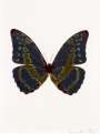 Damien Hirst: The Souls III (turquoise, rustic copper, silver gloss) - Signed Print
