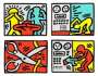Keith Haring: Pop Shop Quad III - Unsigned Print