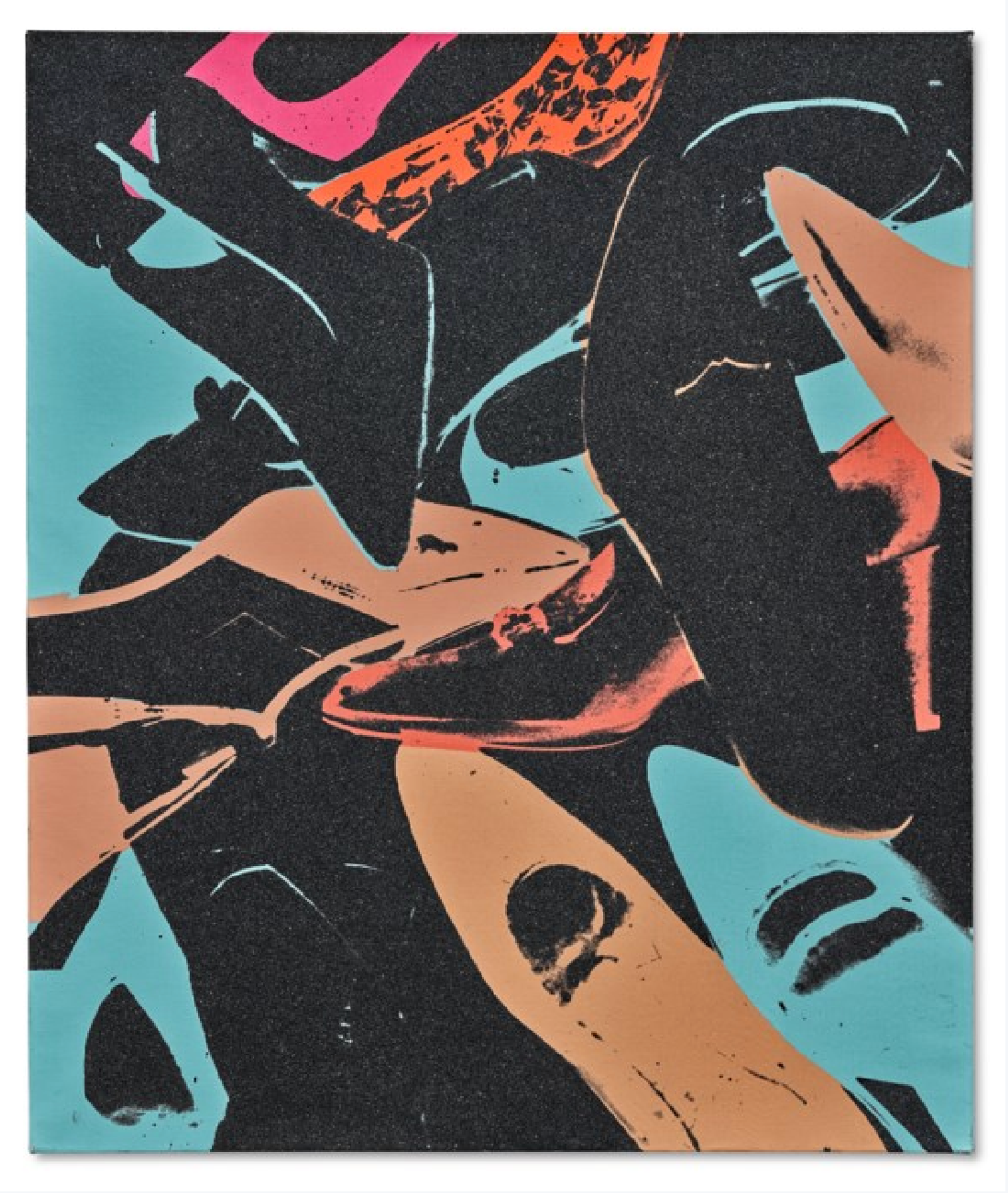 Image © Christie's / Estampes "Diamond Dust Shoes" © Andy Warhol 1983