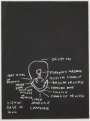 Jean-Michel Basquiat: Anatomy, View Of Base Of Skull - Signed Print