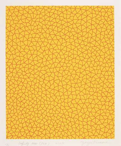 Infinity Nets (YOR) - Signed Print by Yayoi Kusama 2004 - MyArtBroker