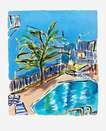 Motel Pool (2018) - Signed Print
