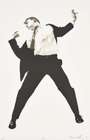Robert Longo: Untitled V - Signed Print