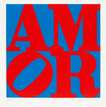 Amor (red and blue) - Signed Print