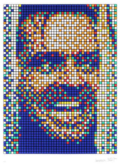 Rubik Kubrick, The Shining - Signed Print by Invader 2006 - MyArtBroker