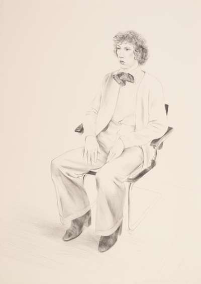Gregory Evans - Signed Print by David Hockney 1976 - MyArtBroker