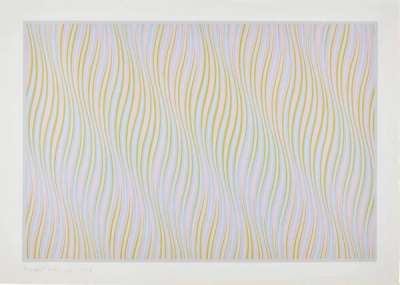 Untitled (Rose) - Signed Print by Bridget Riley 1978 - MyArtBroker