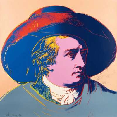 Goethe (F. & S. II.273) - Signed Print by Andy Warhol 1982 - MyArtBroker