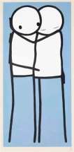 Lovers (blue) - Signed Print