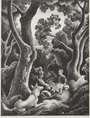 Thomas Hart Benton: Jessie And Jake - Signed Print