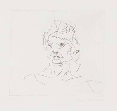Julia (M. 14) - Signed Print by Frank Auerbach 1981 - MyArtBroker