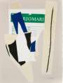 Robert Motherwell: America - La France Variations IX - Signed Print