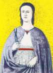 Saint Apollonia (F. & S. II.333) - Signed Print