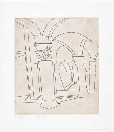 Aquileia - Signed Print by Ben Nicholson 1965 - MyArtBroker