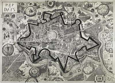 A Map Of Days - Signed Print by Grayson Perry 2013 - MyArtBroker