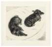 Dog Etching No. 2 - Signed Print