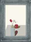 Picture Of A Still Life That Has An Elaborate Silver Frame - Signed Print